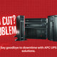 APC UPS protecting devices from power outages and surges for home and office – Supreme Computers, trusted APC dealer in Chennai.