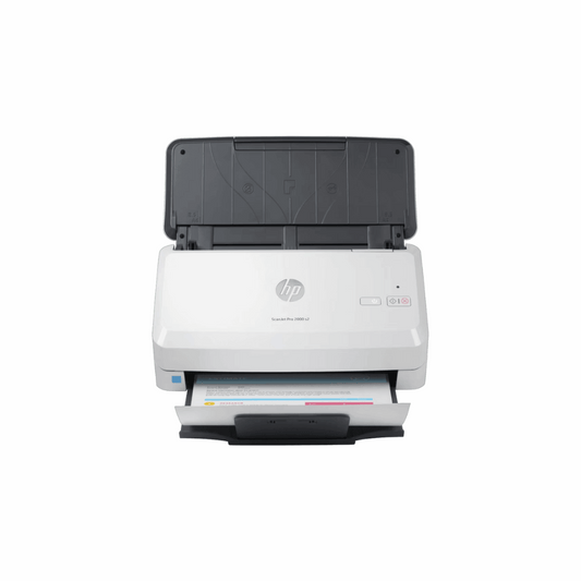 HP ScanJet Pro 2000 S2 (6FW06A) – Sheet Feed Document Scanner, 35 PPM, Duplex Scanning, 3,500 Pages/Day Duty Cycle, 1 Year Warranty - Top View