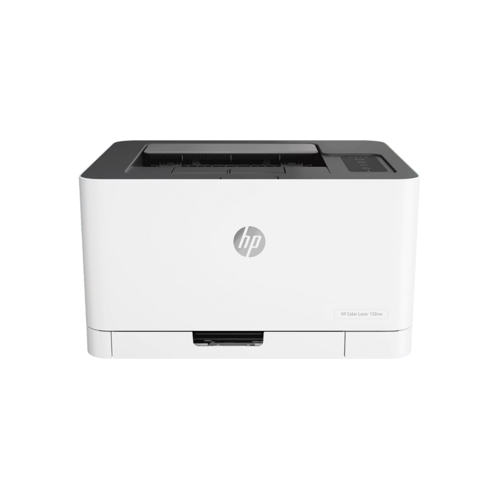 HP Color Laser 150nw (4ZB95A) – Entry Level Color Laser Printer with Network & Wi-Fi, 1 Year Warranty - Front View