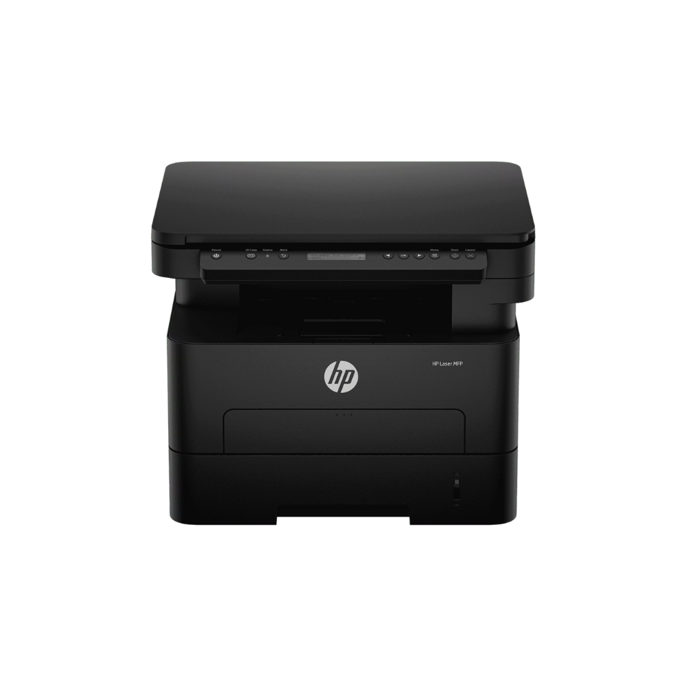 HP Laser MFP 323d (A58WGA) – All-in-One Monochrome Laser Printer, 30 PPM, Duplex, 30,000 Pages Duty Cycle, 1 Year Warranty - Front View