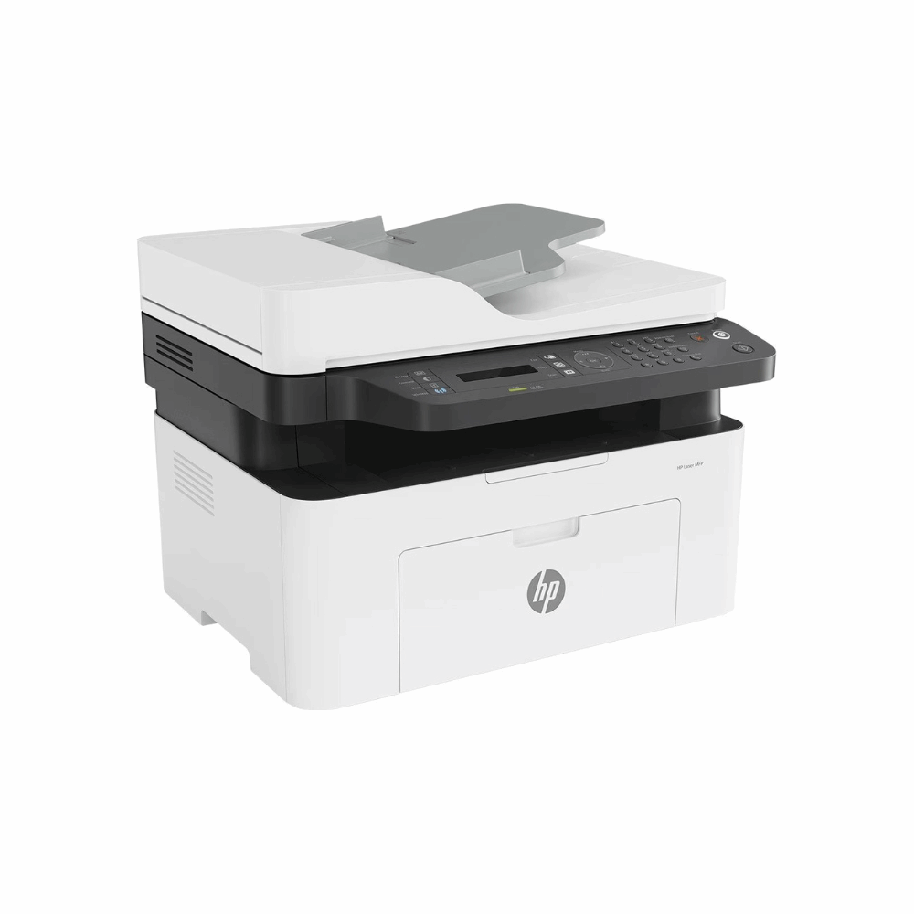 HP Laser MFP 1188fnw (715A5A) – All-in-One Monochrome Laser Printer with Fax, Network & Wi-Fi, ADF, Print/Scan/Copy, 1 Year Warranty - Side View