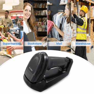Zebra DS8178-SR7U2100SFK – 2D Cordless Barcode Scanner, 1D/2D Imager, USB, Handheld, IP52, 3 Year Warranty - Side View