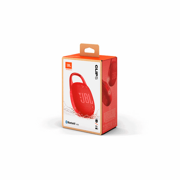 JBL Clip5  RED Portable BT Speaker
