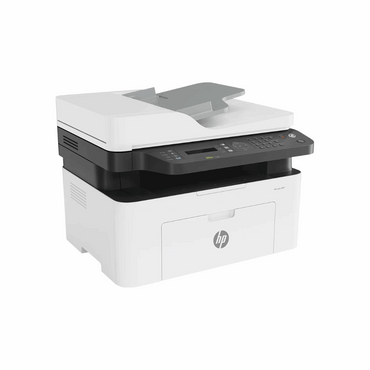 HP LaserJet Pro 4104dw (2Z632A) – Business Monochrome Laser Printer, Duplex Printing, Wi-Fi, Network, ADF with Duplex Scanning, 1 Year Warranty - Side View