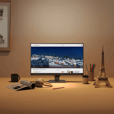 BenQ GW2790 – 27" FHD IPS Borderless, 100Hz, 99% sRGB, Dual HDMI/DP, Speakers, Coding Mode, Wall Mount, 3 Year Warranty - Front VIew