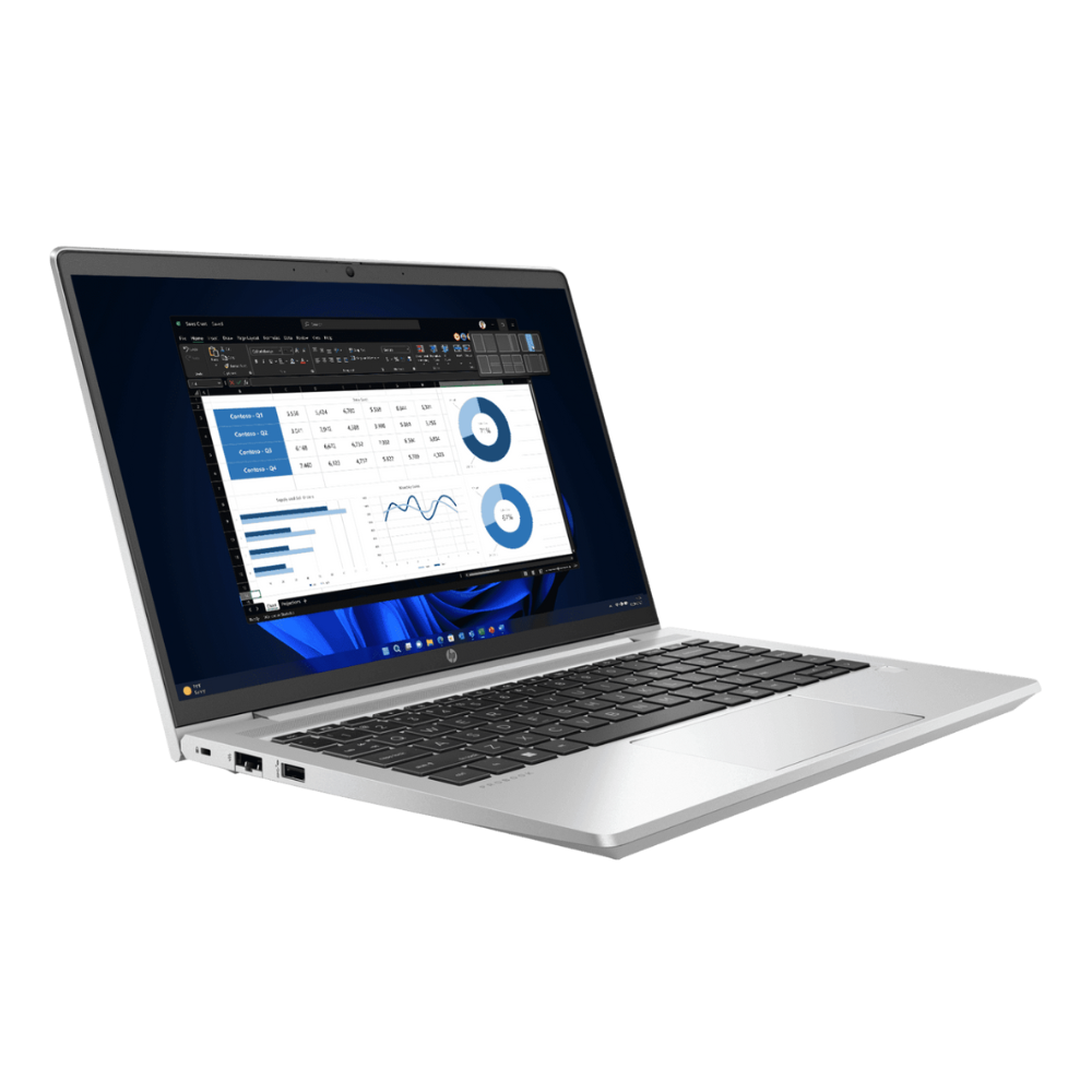 HP ProBook 440 G10 Laptop – Intel Core i5‑1334U 8GB RAM 512GB SSD 14" FHD DOS – Side View