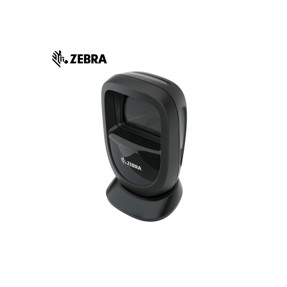 Zebra DS9308-SR4U2100AZY – 2D Tabletop Barcode Scanner, Black USB Kit, 3 Years Warranty - Side View