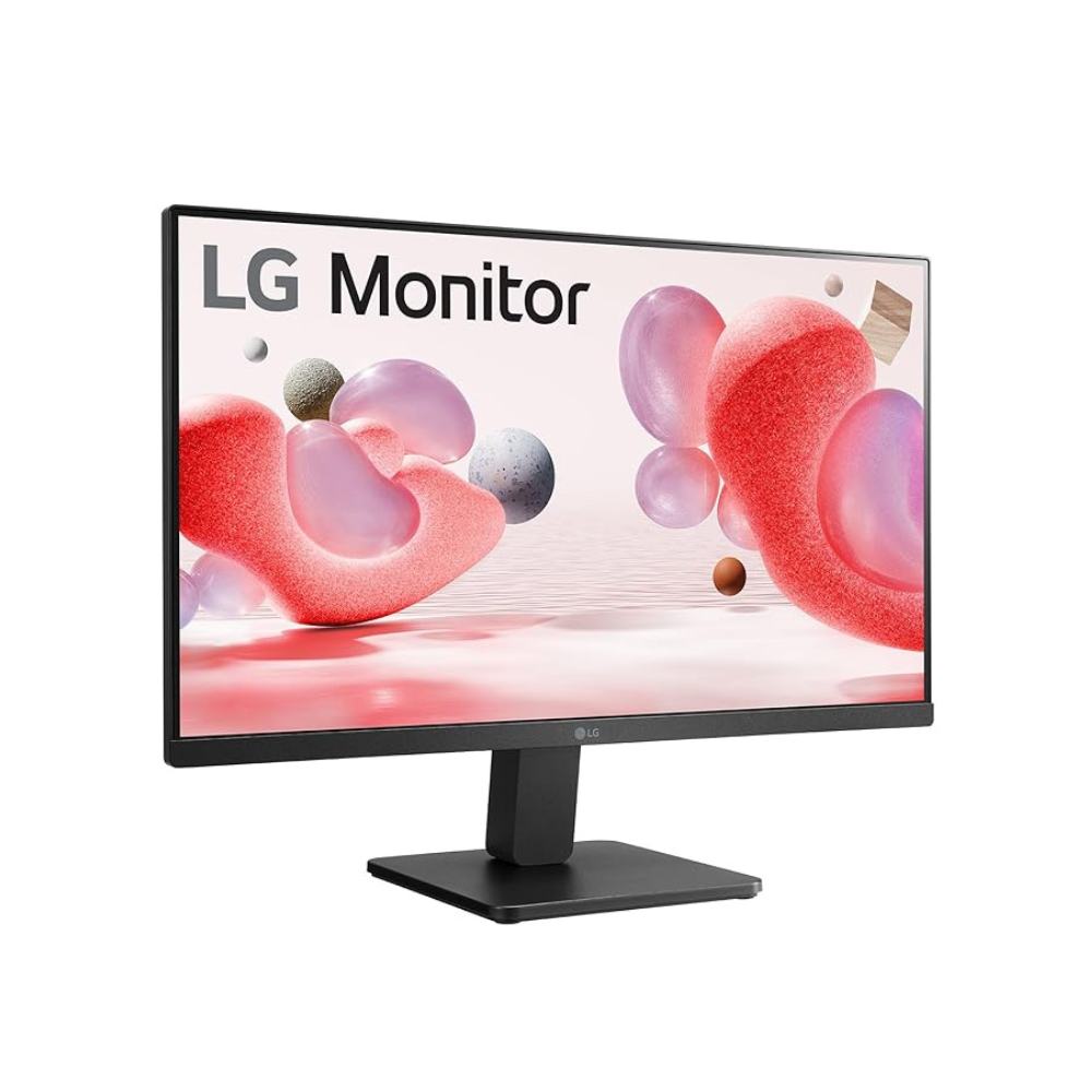 LG 24MR400-B – 23.8" FHD IPS Borderless Monitor, 100Hz, sRGB 99%, VGA/HDMI, HDMI Cable, Wall Mount, 3 Year Warranty - Side View