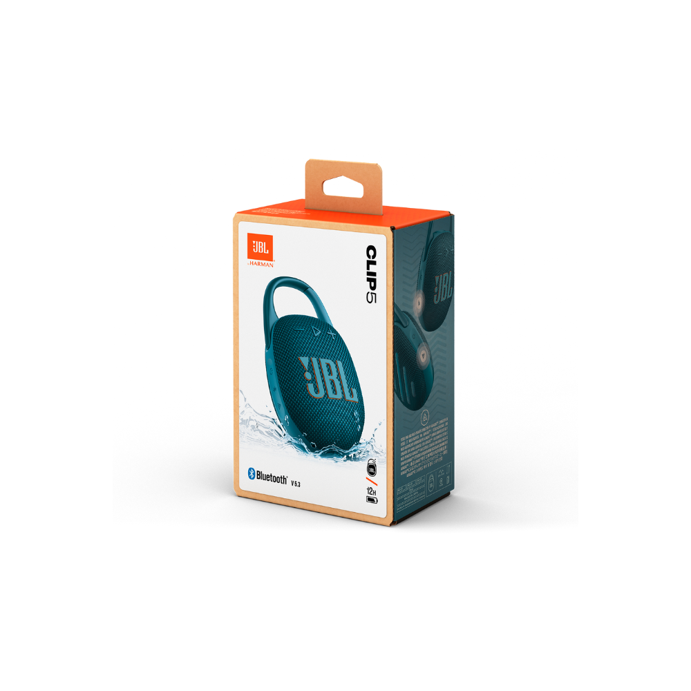 JBL Clip5 Purple Portable BT Speaker