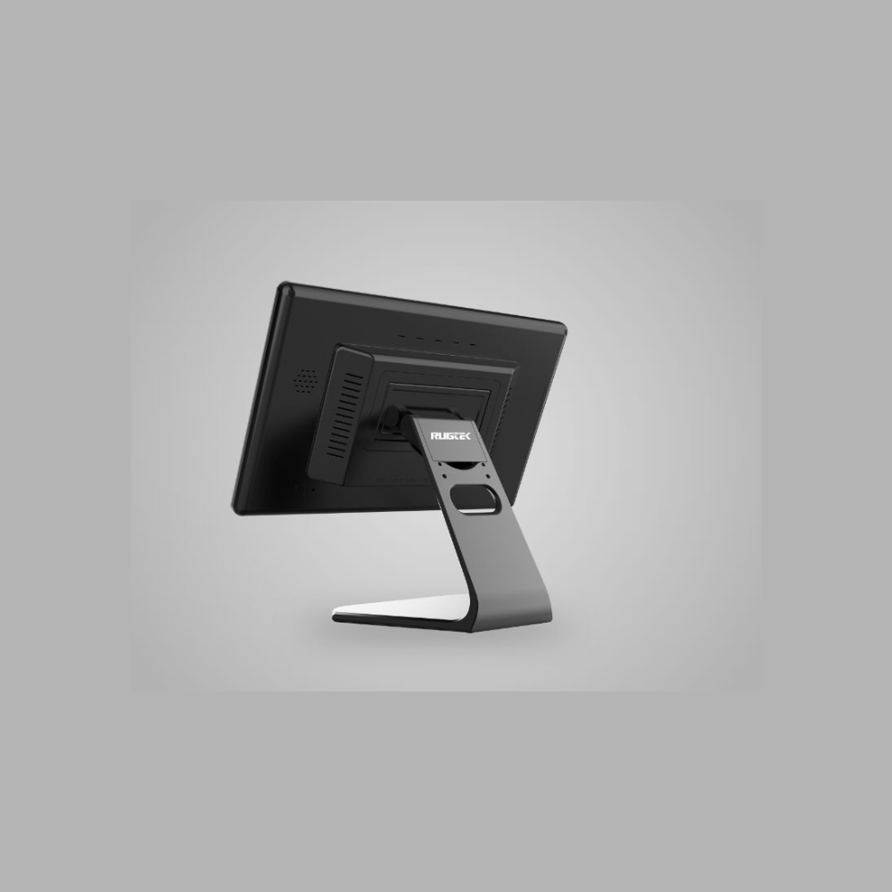Rugtek RTP2 15.6" HD Multi-Touch POS Machine – 8GB RAM, 128GB ROM, USB & Serial Ports, Cash Drawer & Ethernet, 1 Year Onsite Warranty - Back View