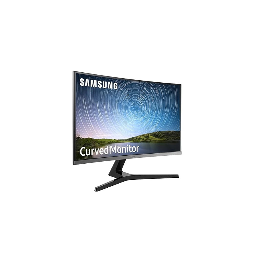 Samsung LC27R500FHWXXL – 27" FHD VA Curved 1800R, VGA & HDMI, 178° Viewing Angle, 60Hz, 3-Side Borderless, Wall Mountable, 3 Year Warranty - Side View