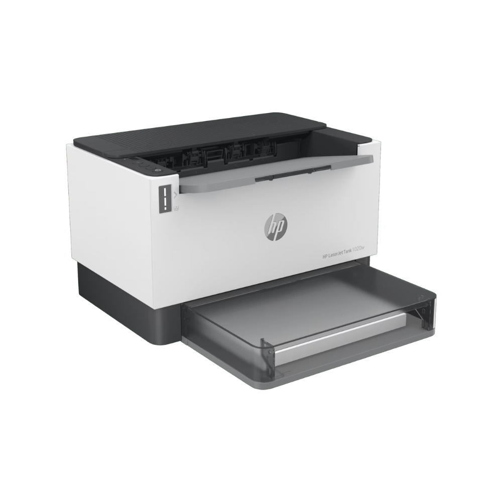 HP LaserJet Tank 1020w (381V6A) – Wireless Monochrome Laser Printer with 158A Toner, Free Installation, Wi-Fi, 2 Year Limited Hardware Warranty - Side View