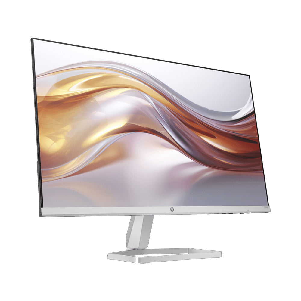 HP 24" 524SH Monitor 94C20A6 – IPS FHD, 1920x1080, VGA/HDMI, Ultra-Thin Borderless, Height Adjustable, Tilt, 100Hz, 5ms Response - Side View