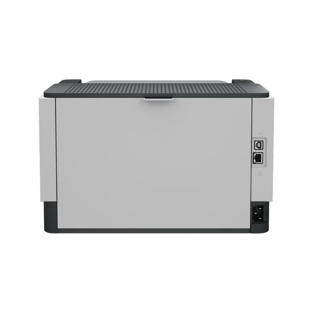 HP LaserJet Tank 1020w (381V6A) – Wireless Monochrome Laser Printer with 158A Toner, Free Installation, Wi-Fi, 2 Year Limited Hardware Warranty - Back View