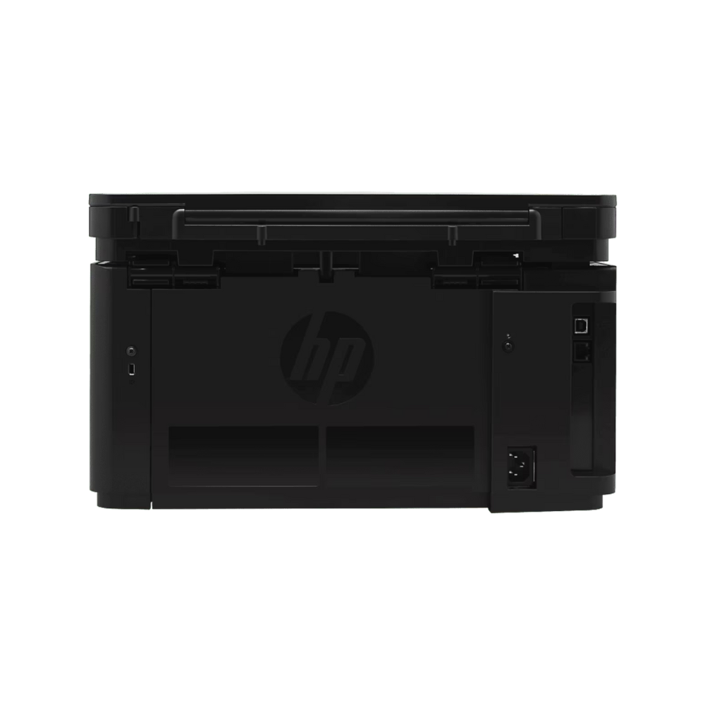 HP LaserJet Pro MFP M126a (CZ174A) – All-in-One Monochrome Laser Printer, 88A Toner, Print/Scan/Copy, USB, 1 Year Warranty - Back Side