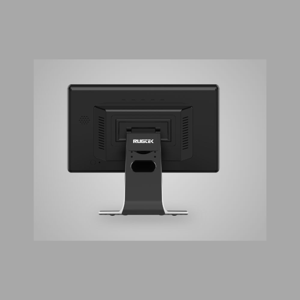 Rugtek RTP2 15.6" HD Multi-Touch POS Machine – 8GB RAM, 128GB ROM, USB & Serial Ports, Cash Drawer & Ethernet, 1 Year Onsite Warranty - Back View