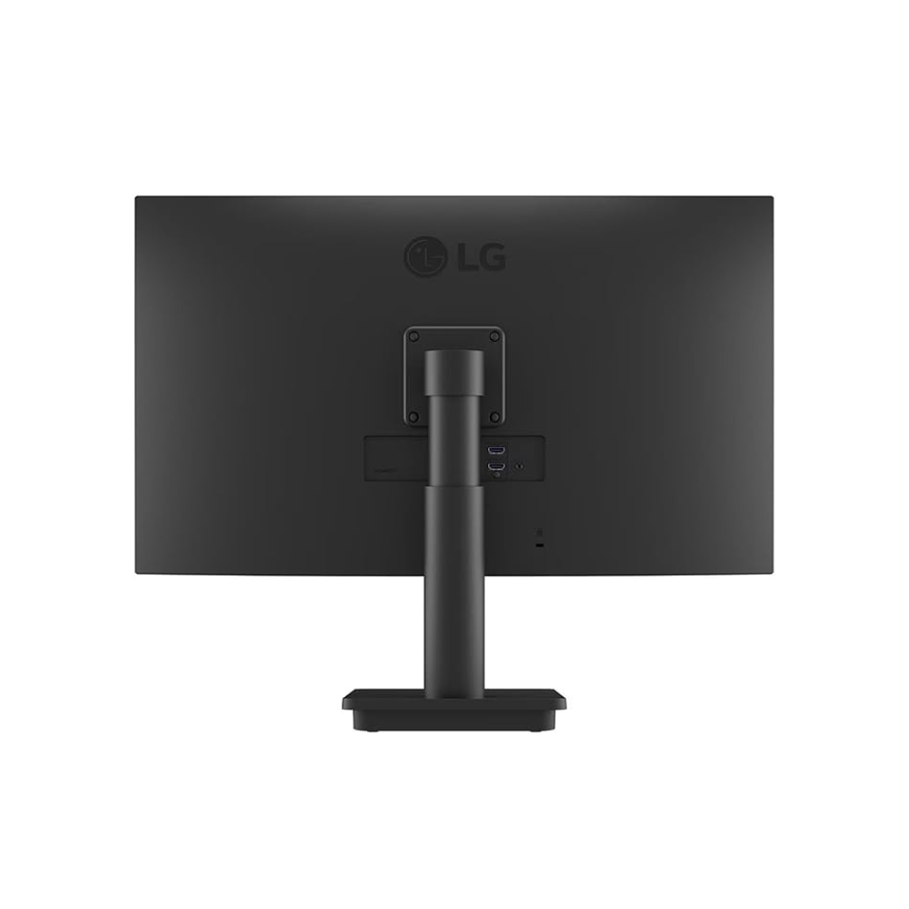 LG 24MS550 – 23.8" FHD IPS Borderless Monitor, 100Hz, 5ms, Height Adjustable, Built-in Speakers, VGA/HDMI, HDMI Cable, Wall Mount, 3 Year Warranty - Back View