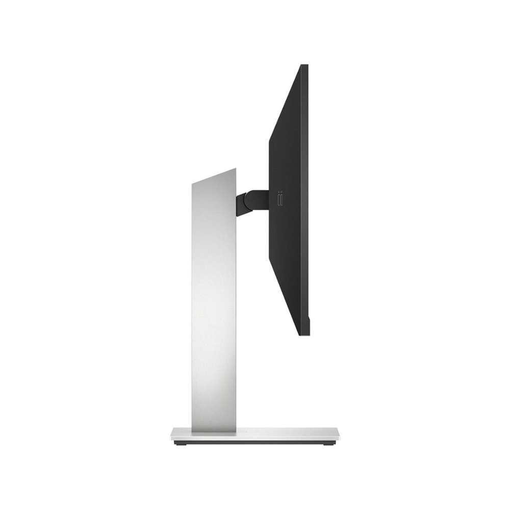 HP 23.8" 524PF Monitor 9D9L6UT – FHD IPS, 1920x1080, DP/HDMI/USB-A/USB-B, Height/Tilt/Pivot/Swivel Adjustablen - Back View