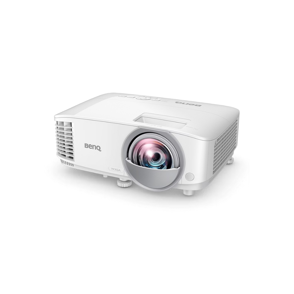 BenQ MW809STH Projector – 3600 Lumens Short Throw WXGA Projector, Dust Proof, Dual HDMI & VGA, 10W Speaker, Interactive Kit Compatible, 2 Years Warranty - Side View