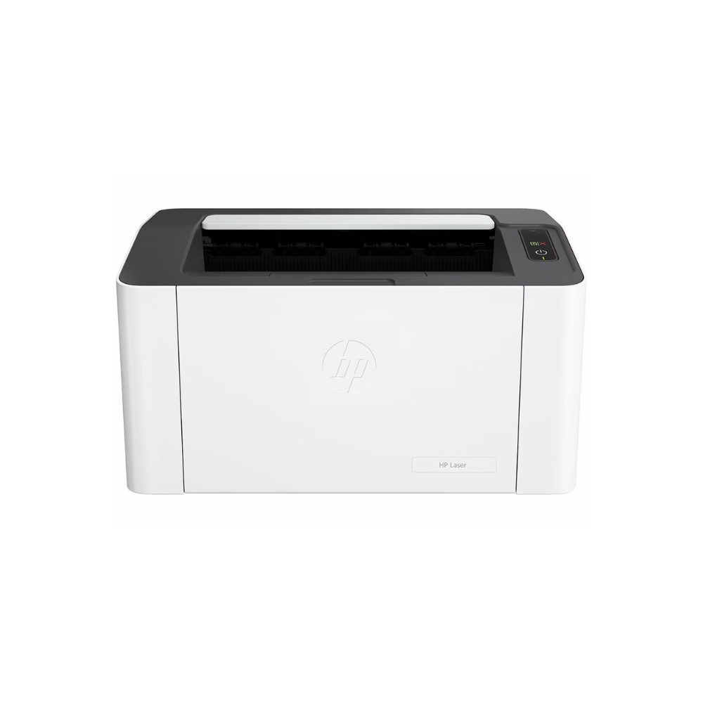 HP Laser 1008a (714Z8A) – Entry Level Monochrome Laser Printer, 20 PPM, W1660A Toner, USB, 1 Year Warranty - Front View