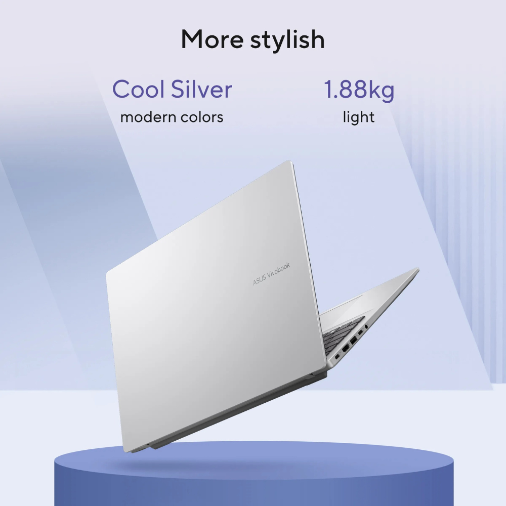 ASUS Vivobook 16 X1607QA-MB050WS – Snapdragon X Elite / 16GB LPDDR5X / 512GB SSD / 16" WUXGA / Win 11 Home / Cool Silver
