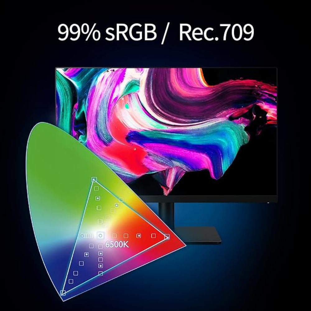 BenQ PD2705Q – 27" 2K QHD IPS, 100% sRGB & Rec.709, HDR10, HDMI/DP/USB-C, KVM Switch, 3 Year Onsite Warranty - Colour View