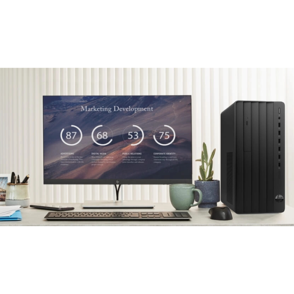 HP Tower Desktop with Monitor, Available at Supreme Computers