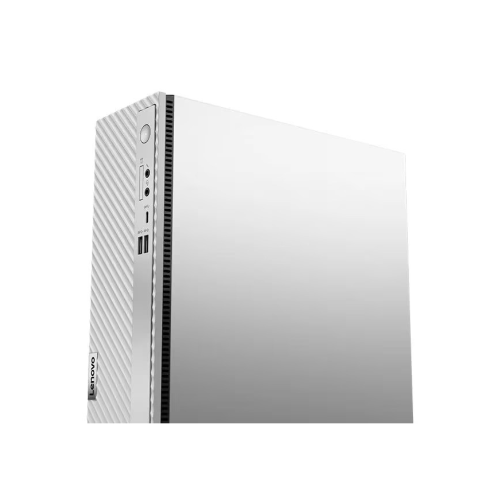 Lenovo IdeaCentre 3 07IRB8 90VT004XIN – i5 13th Gen, SFF 7.4L, 8GB DDR4, 512GB SSD, Win 11 Home + MS Office 2021, WiFi 6, 3 Year Onsite, With D19 Monitor - Side View