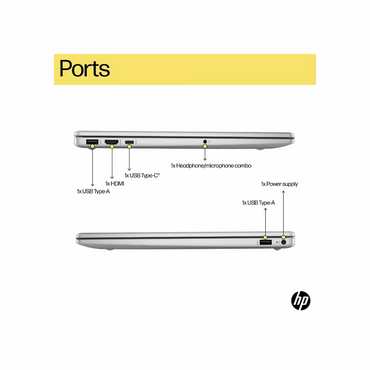 HP 15s Ultra 5 125H 15-fd1254TU Laptop – 15.6" FHD IPS, 16GB RAM, 512GB SSD, Intel Arc Graphics, Win 11, MS Office 2024, Backlit Keyboard, FHD Camera