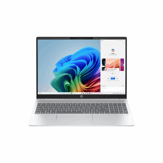 HP Omnibook 5 AMD Ryzen AI 5 340 16-ag1037AU Laptop – 16" 2K IPS, 16GB LPDDR5X, 512GB SSD, Radeon 840M, Win 11 Copilot+, MS Office 2024, Backlit KB, IR Camera, Glacier Silver
