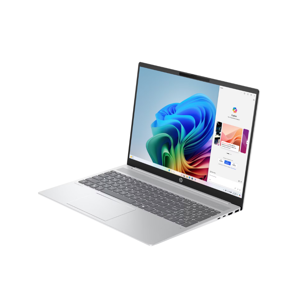 HP OmniBook 5 AMD Ryzen AI 7 350 16-ag1048AU Laptop – 16" 2K IPS, 16GB LPDDR5X, 512GB SSD, Radeon 860M, Win 11 Copilot+, MS Office 2024, Backlit KB, IR Camera, Glacier Silver