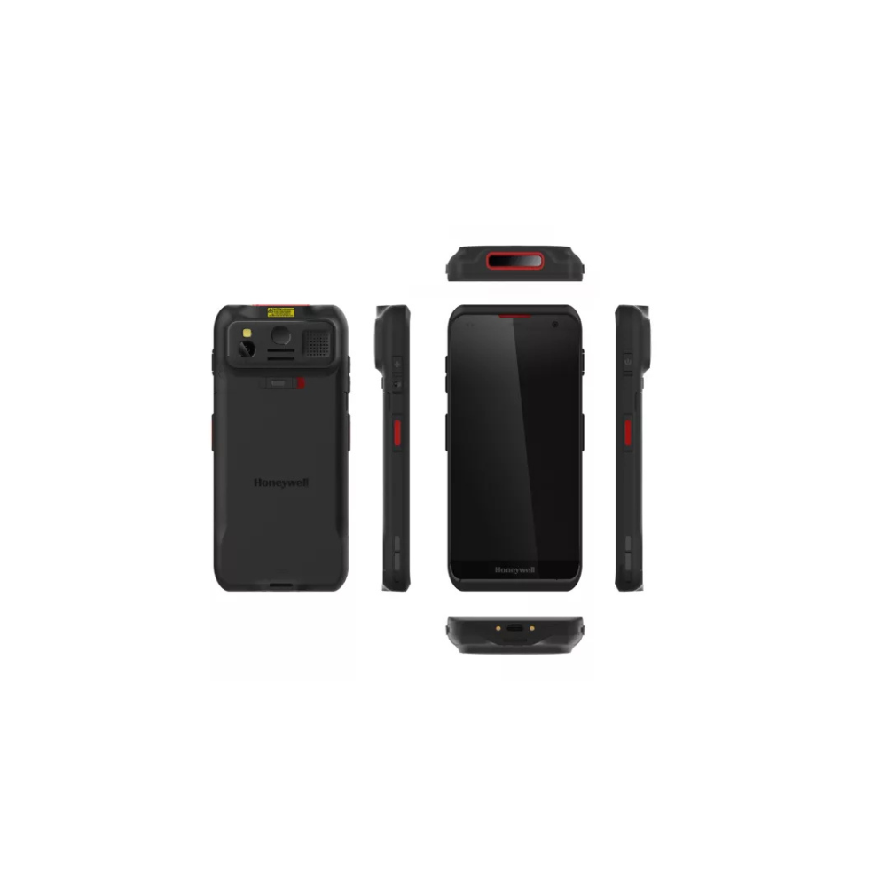 Honeywell EDA52-00AE31N21RK – Mobile Computer, 5.5" Touch, WiFi 5, 3GB/32GB, NFC, GMS, IP67, 1 Year Warranty - All Side View