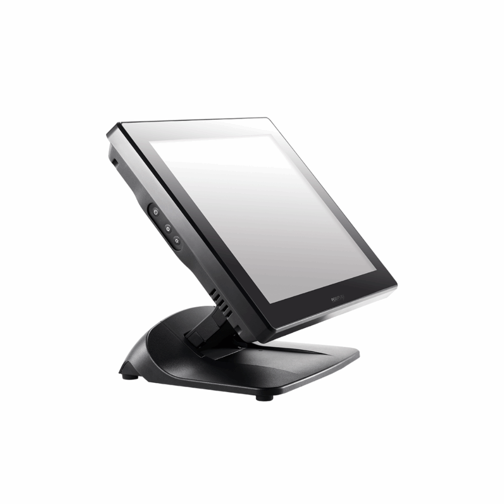 Posiflex PS-3616Q – Intel J3455 Quad Core, 15.6" Touch, 4GB RAM, 128GB SSD, No OS, 3 Years Onsite Warranty - Side View