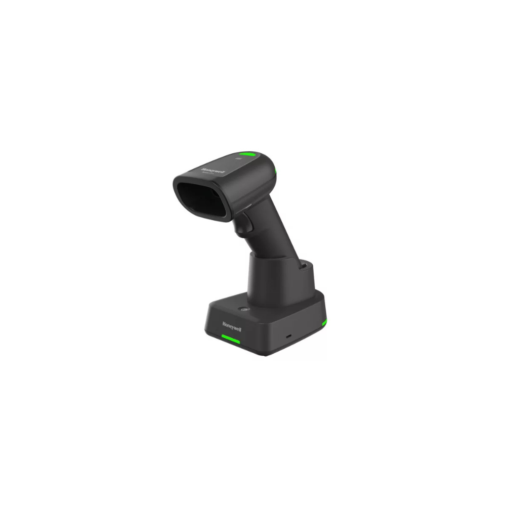 Honeywell Xenon Performance 1962GSR-2USB-5-I – Wireless 2D Barcode Scanner, USB Kit, Black, Standard Range, 5 Year Warranty - Front View