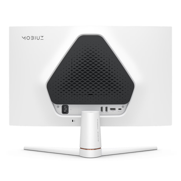 BenQ MOBIUZ EX271Q 27” 2K QHD 180Hz Gaming Monitor – IPS, 1ms, DisplayHDR 400, FreeSync Premium, USB-C 65W - back view