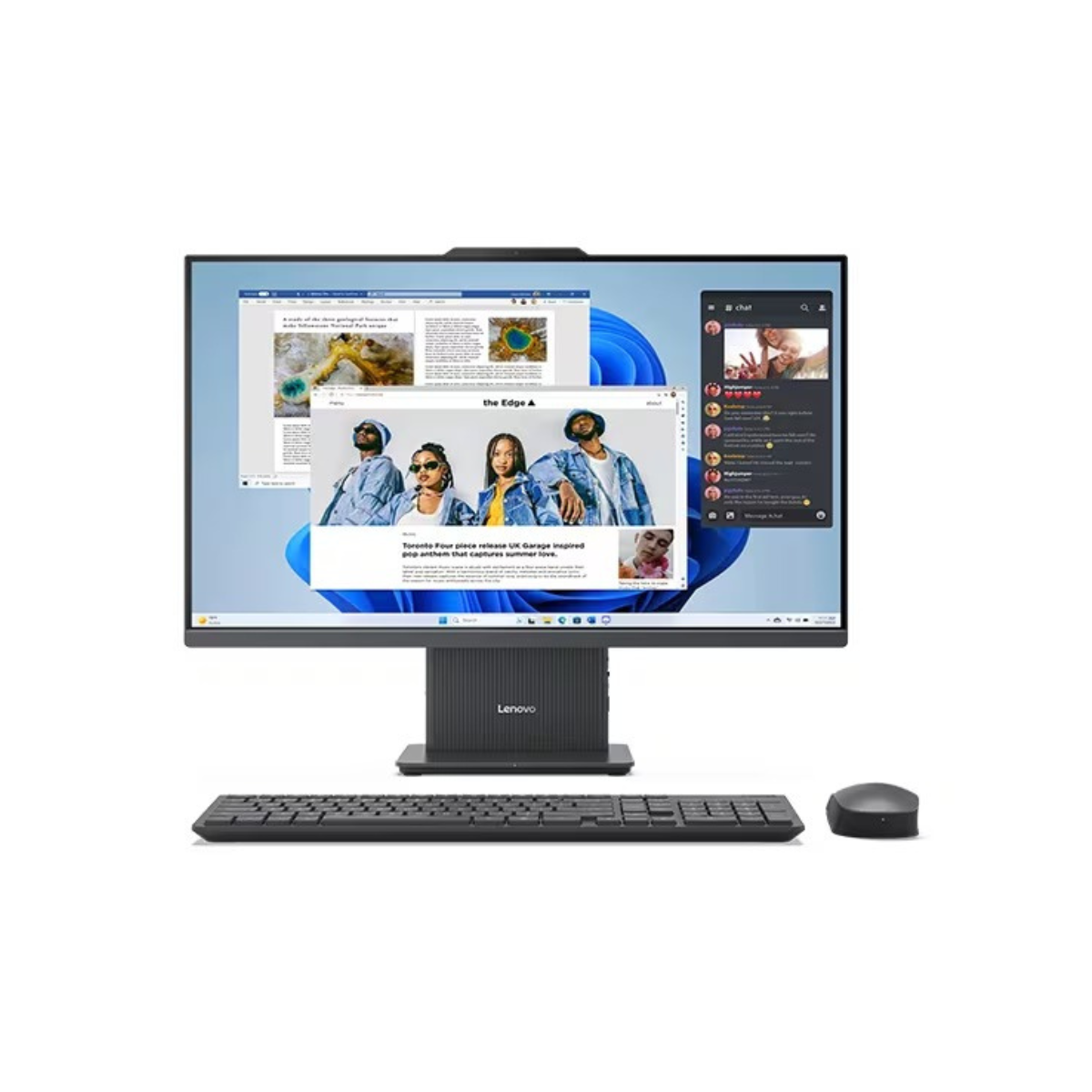 Lenovo IdeaCentre AIO 27IRH9 (F0HM00W6IN) – Intel Core i5-13420H, 24GB DDR5 RAM, 1TB SSD, 27″ FHD All-in-One PC, Windows 11 Home, Office 2024, 1 Year Onsite Warranty