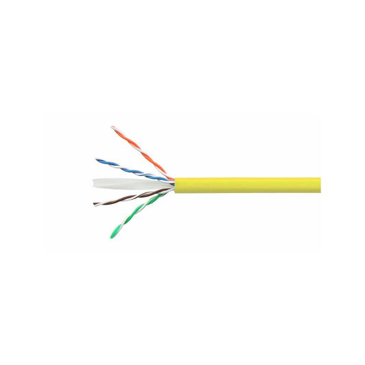 Commscope Cat6, 4 pair UTP cable 23 awg LSZH yellow color 305m (884037014/10)