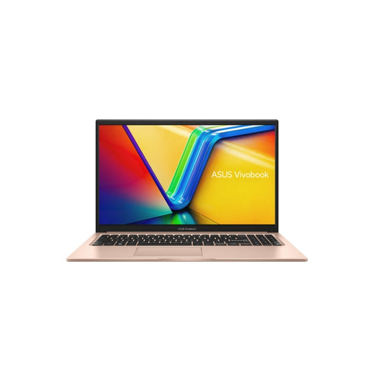 ASUS Vivobook 15 X1504VA-BQ323WS – Intel® Core™ i3-1315U, 8GB DDR4, 512GB PCIe Gen4 SSD, 15.6″ FHD Anti-Glare, Windows 11 Home + Office 2024, Terra Cotta - Front View