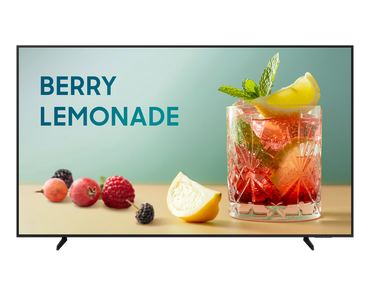 Samsung BE50F 50-Inch 4K UHD Business TV (LH50BEFH8GULXL) – 3840 x 2160, 250 Nits, 16/7 Operation, Commercial Display, 3 Year On-Site Warranty - front view