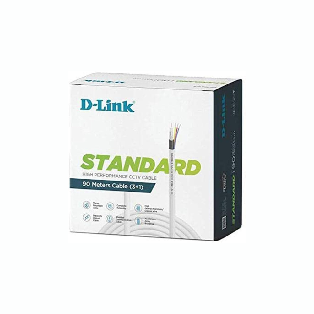 Dlink CCTV Outdoor Cable (90M) (DCC-CAL-90-O)