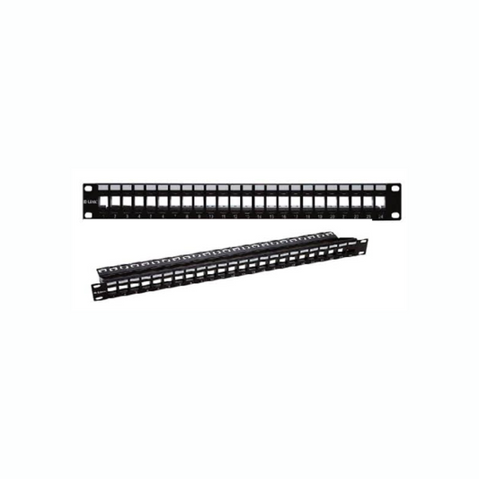 Dlink NPP-AL1BLK241 24Pt P.P Cat5e+ UTP Unloaded