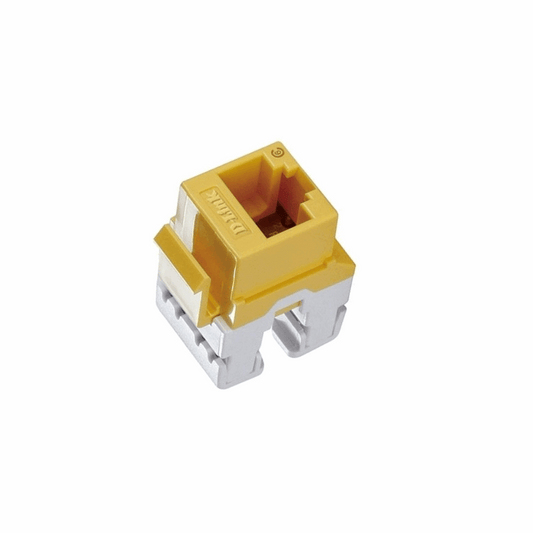 DLink NKJ-C6YEL1B21 Jack Cat6 keystone UTP(Yellow)