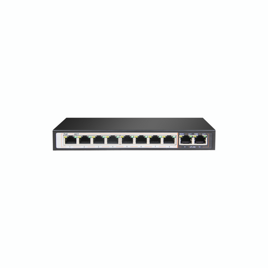 DLink DGS-F1010P-E  8+2  1000Mbps 250m PoE Switch