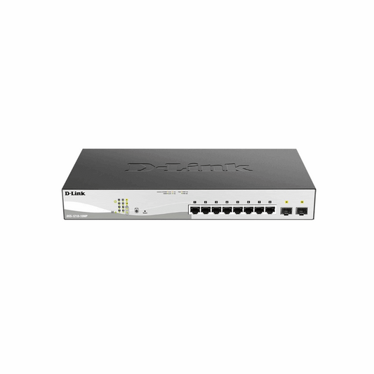 DLink DGS-1210-10MP 8Port Gigabit PoE Switch (N)