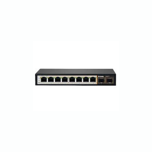 DLink DGS-F1010P-SE 2SFP PoE SWtch