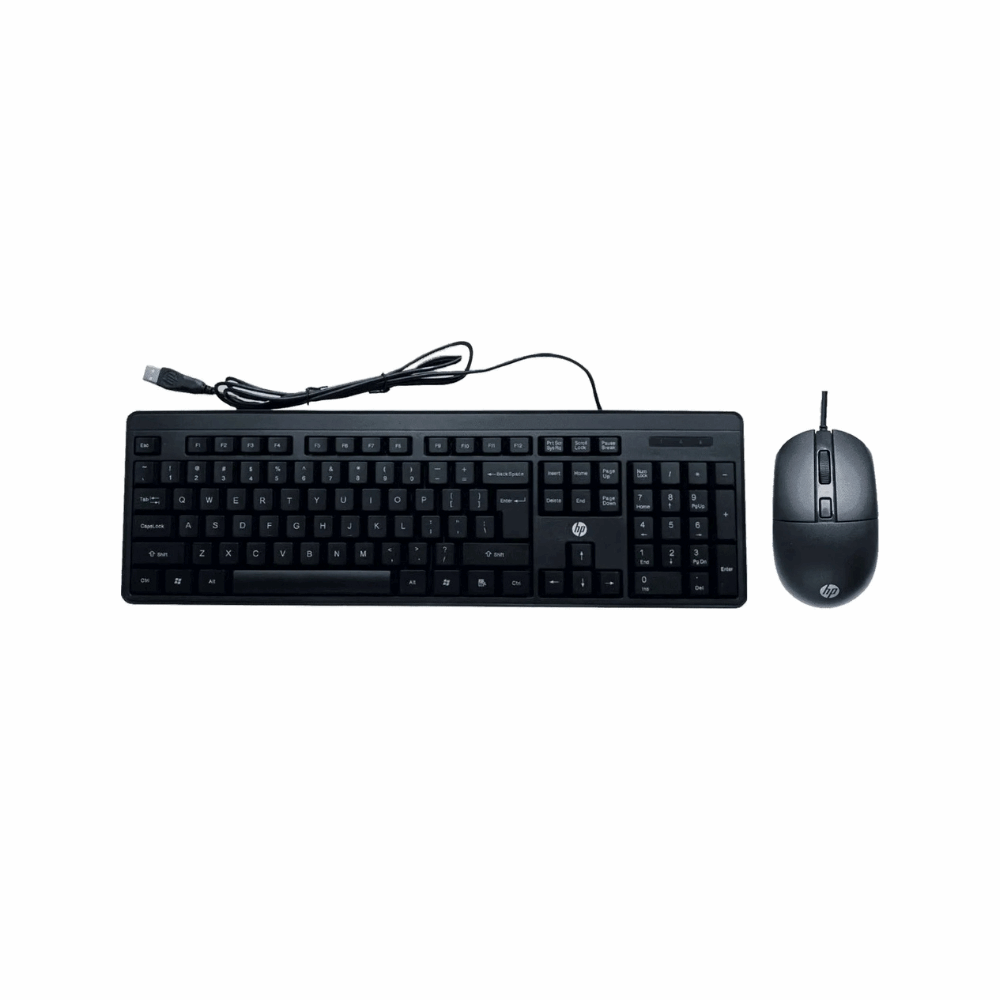 HP KM150 wired mouse&keyboard (7J4H2AA) (N)