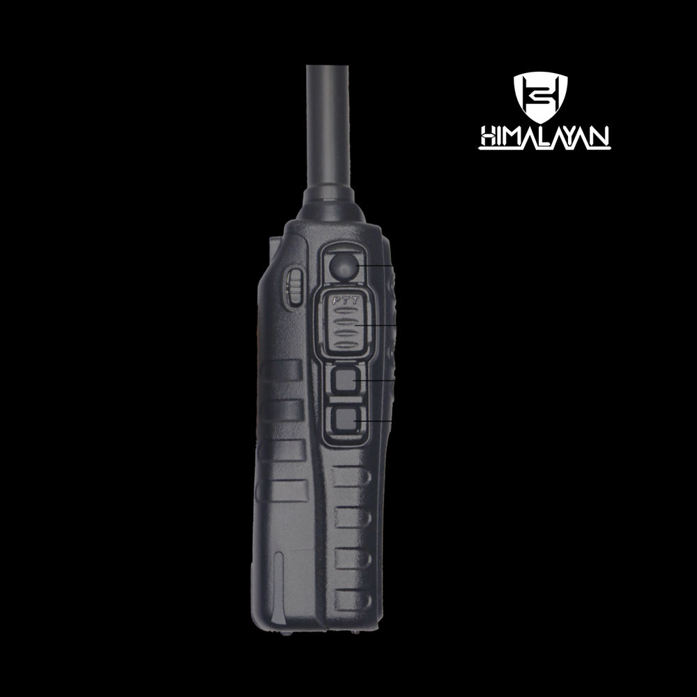 Himalayan Walkie Talkie Blaze Z4 – PMR Lic-Free 446 MHz, Long-Range, Rugged Design - side view