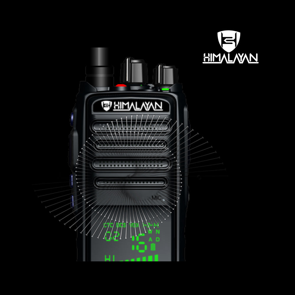 Himalayan Walkie Talkie Blaze Z4 – PMR Lic-Free 446 MHz, Long-Range, Rugged Design - speaker