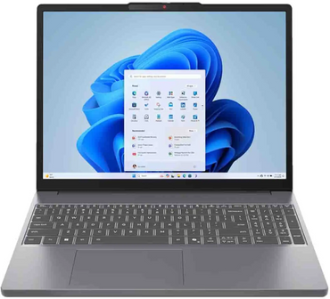 Lenovo IdeaPad Slim 3 83K100RWIN – Intel Core i5-13420H, 16GB RAM, 512GB SSD, 15.3" WUXGA Display, Windows 11, Luna Grey - front view