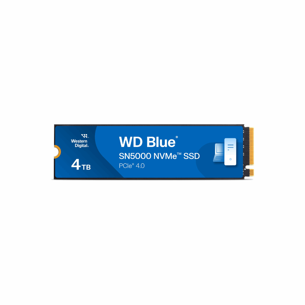 WD 4TB SN5000 Sata NVMe SSD (Blue) WDS400T4B0E